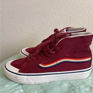 Vans Shoes Vans Sk8hi 38 Decon Sf Rad Rainbow Pride 219 Womens